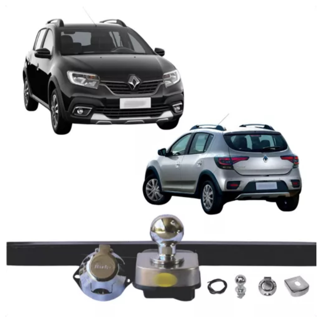 Engate Reboque Fixo Renault Sandero/stepway 2015 Até 2024 RE1006