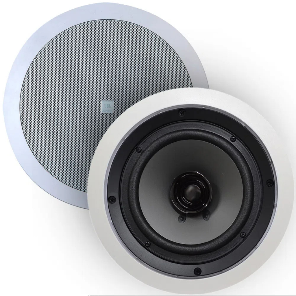 Caixa De Som Embutir Gesso Arandela Par JBL Selenium 6CO2r 6 Polegadas Redonda 25W RMS 8 Ohms em Oferta na Shopee