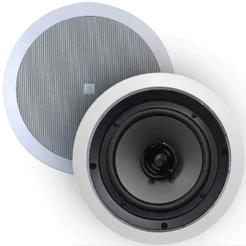Caixa De Som Embutir Gesso Arandela Par JBL Selenium 6CO2r 6 Polegadas Redonda 25W RMS 8 Ohms
