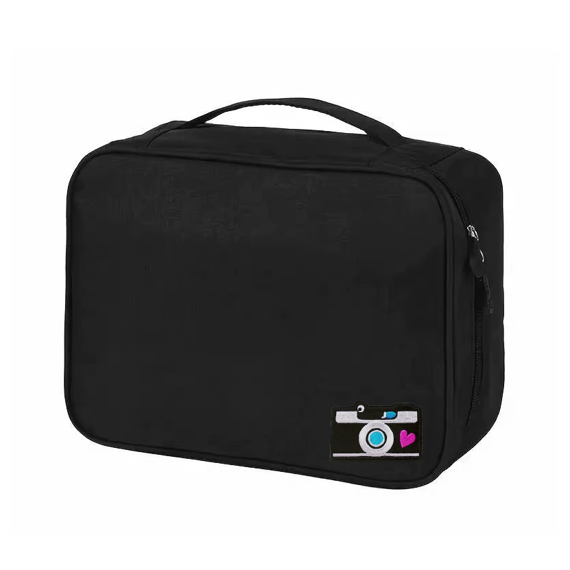 Bolsa organizadora de cabos bateria cartão de memória e acessórios estojo roganizador