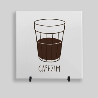 Azulejo Decorativo - Cafezim / Café / Mineiro em Oferta na Shopee