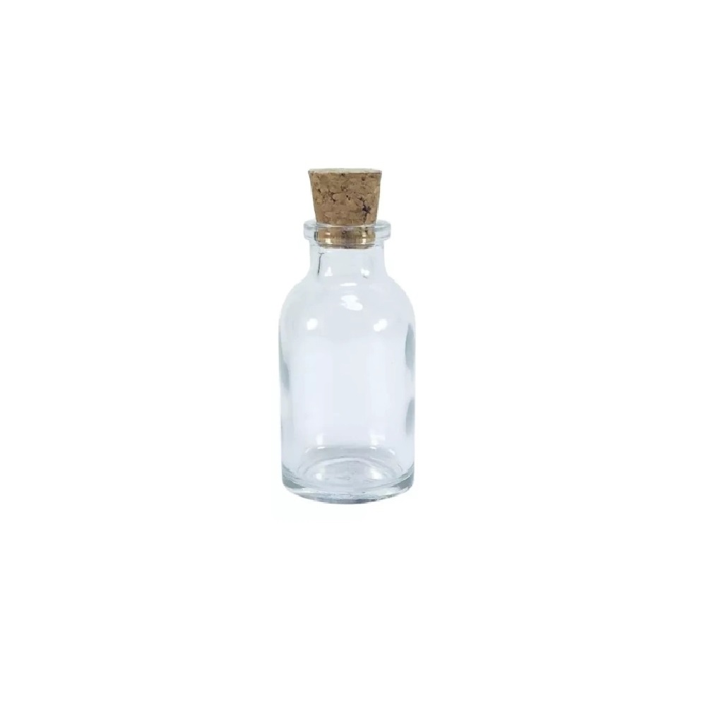 Frasco de Vidro injetavel penicilina 30 ml tampa rolha pct 20 un artesanato festa lembrancinha farmácia