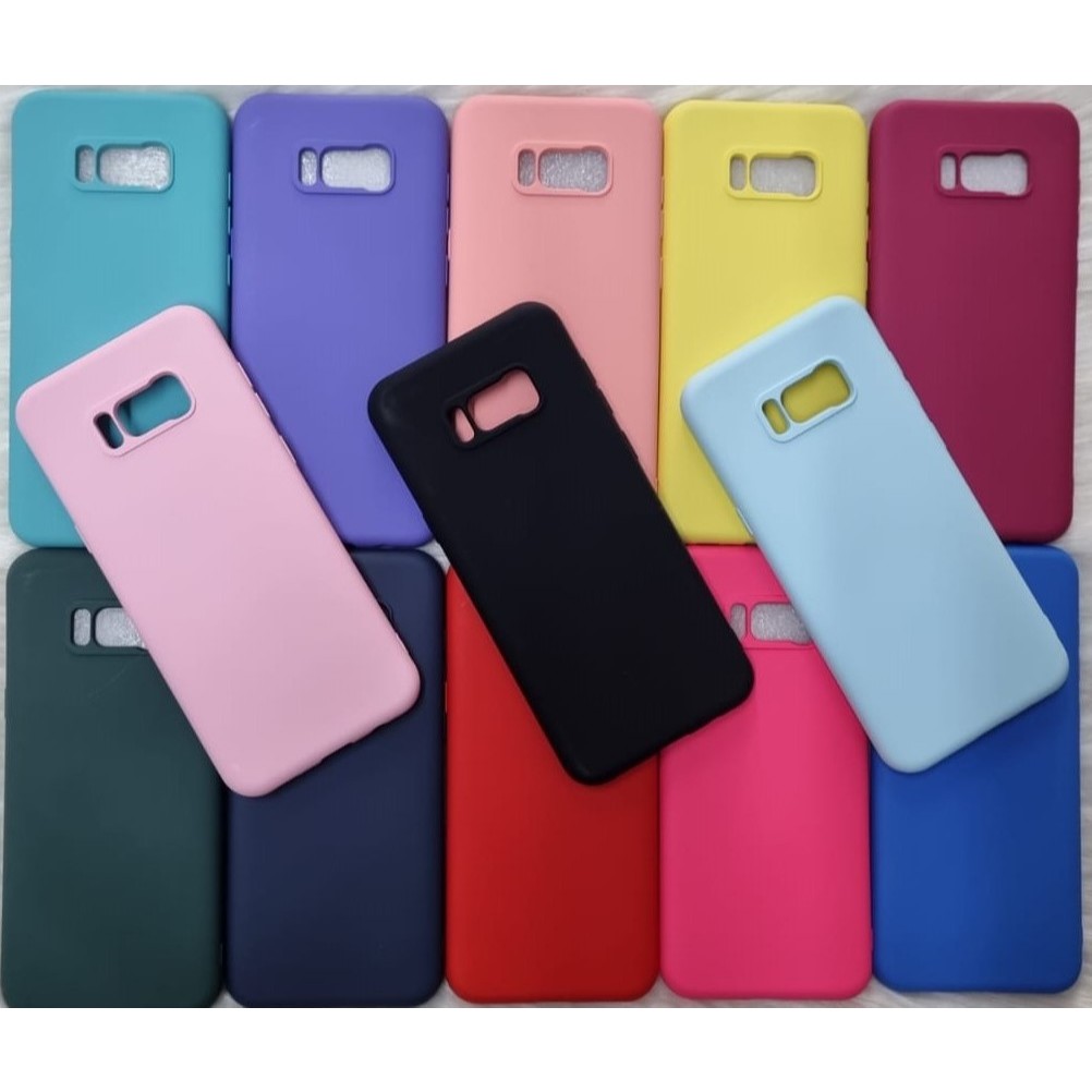 Capa de Celular Para- S8 Plus - Samsung Silicone Aveludado Capinha Case em Oferta na Shopee