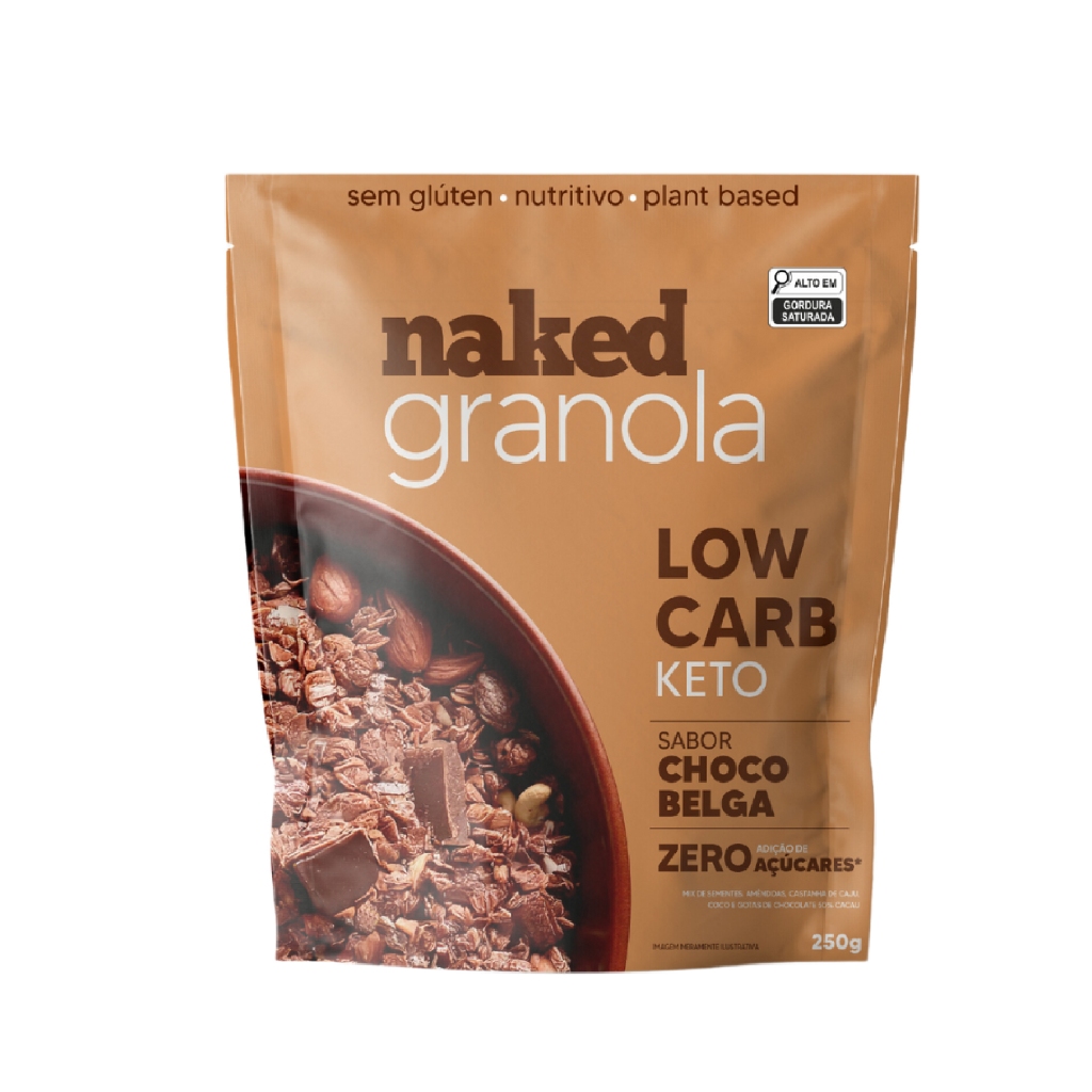 Naked Granola - Low Carb Chocolate (Keto) - Food & Beverages