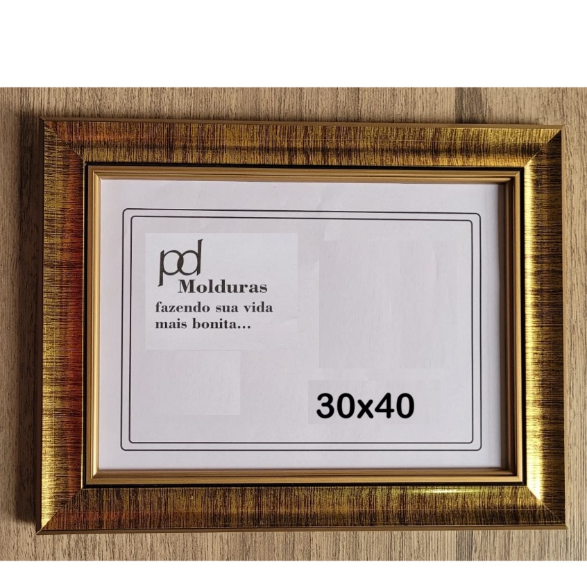 Quadro Líbano  30x40 para uso em parede, com vidro incolor em Oferta na Shopee