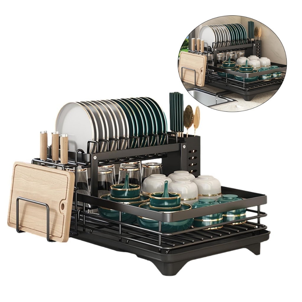 Escorredor de Louças de Bancada - Prático e Compacto para Sua Cozinha em Oferta na Shopee
