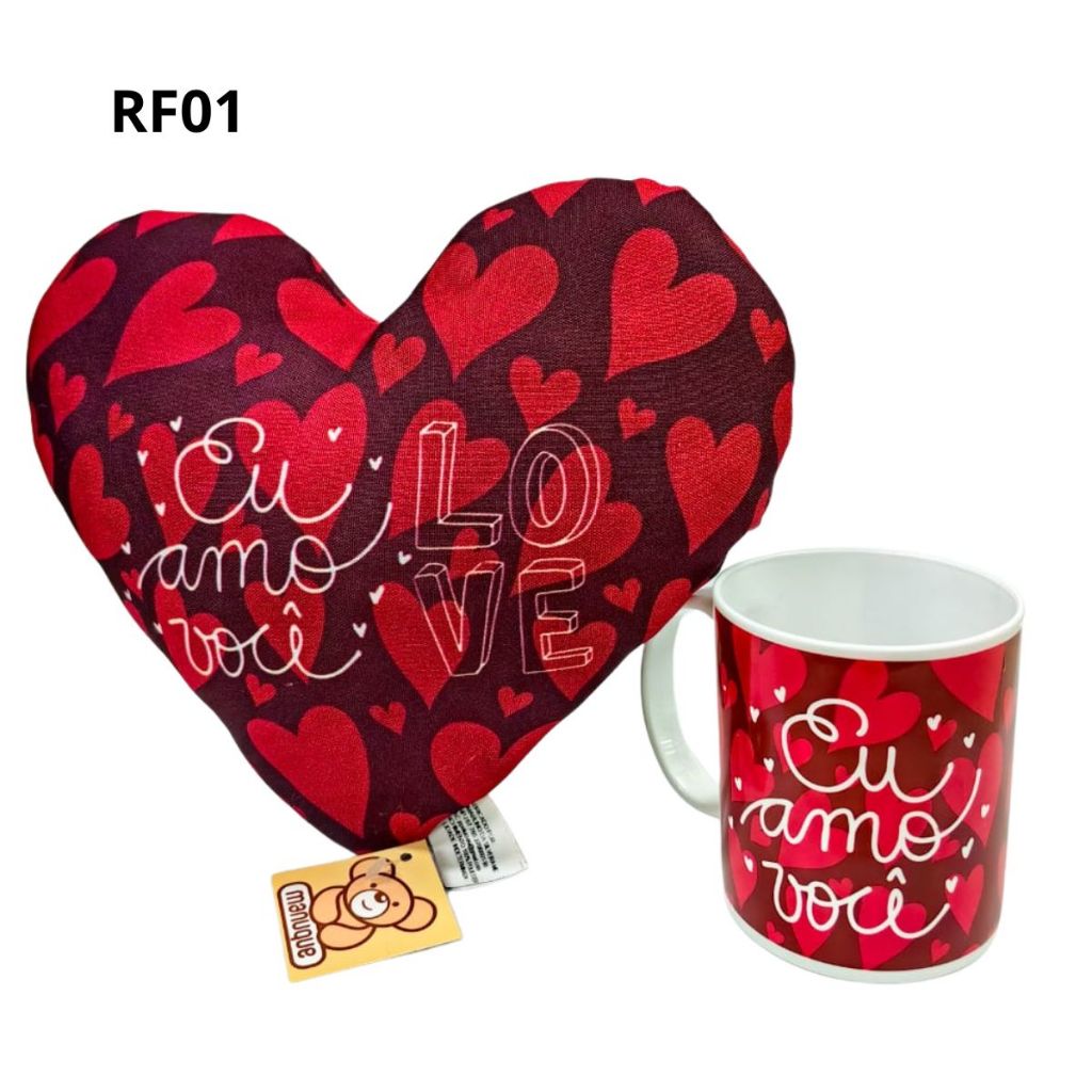 Presente Para Namorados Almofada + Caneca Lembrancinha Com Frases Vários Modelos Criativo em Oferta na Shopee
