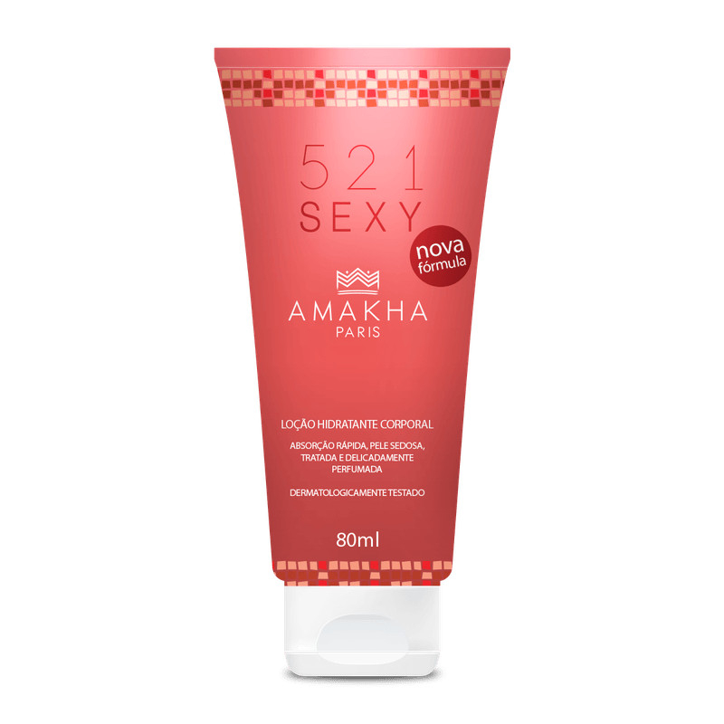 Creme Hidratante para o Corpo 521 Sexy 80ml - Amakha Paris em Oferta na Shopee