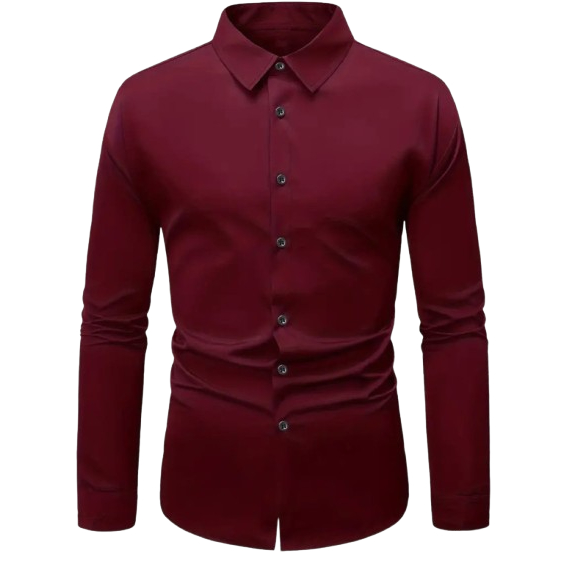 Camisa Social Masculina Manga Longa - Combinando Estilo e Conforto