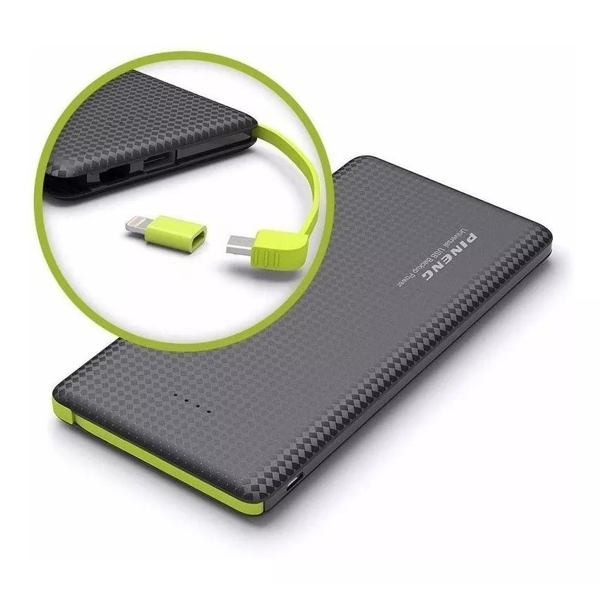 Carregador Portátil Celular 10.000mah Bateria Externa Adaptador IPhone e V8 Cargas Rápidas