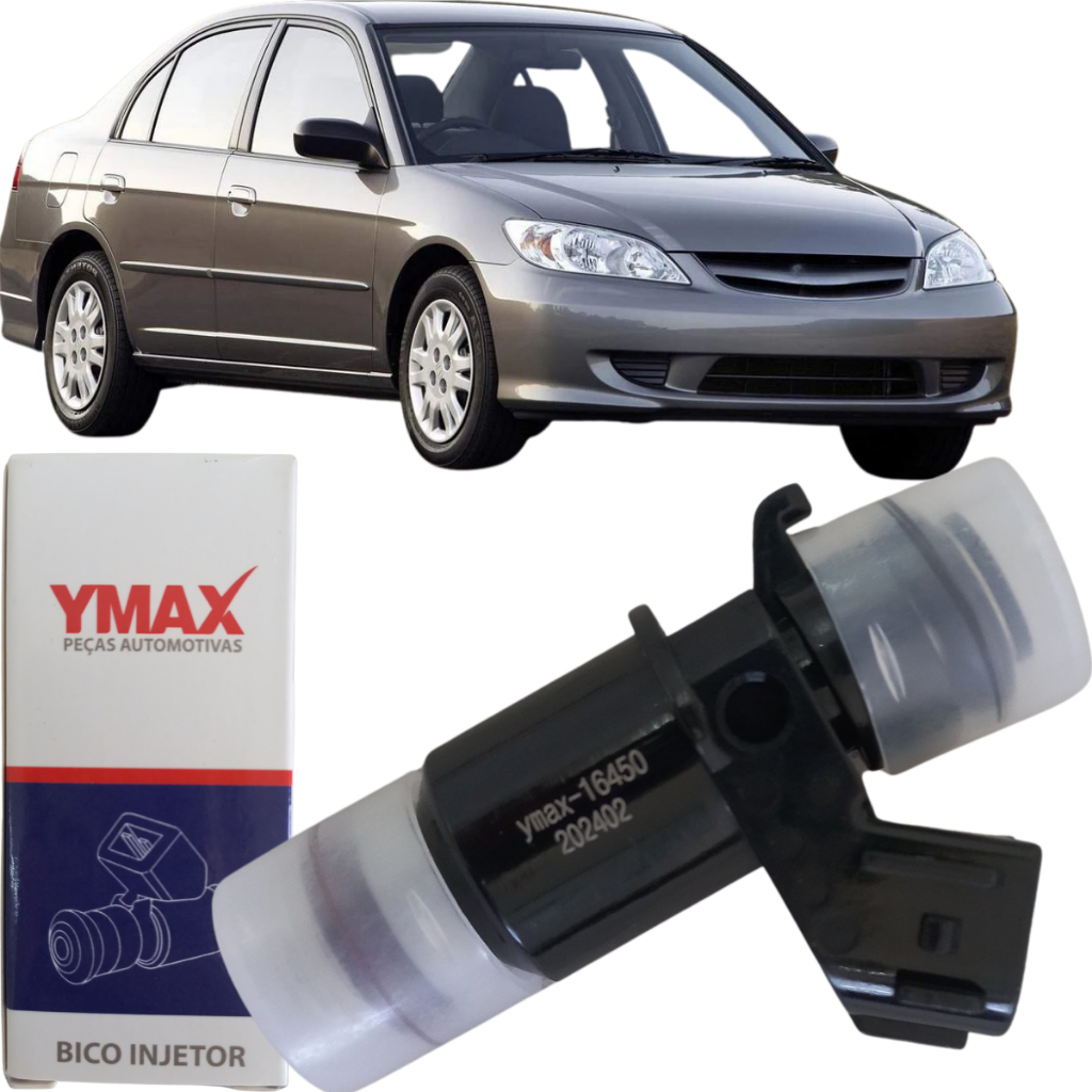 Bico Injetor Original Ymax Civic 1.7 16v de 2002 até 2006 em Oferta na Shopee