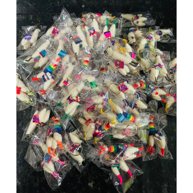 1 Chaveiro Lhama original peruano sortido