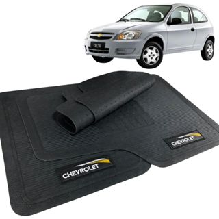 Tapete Para Carro Celta 2010 2011 2012 2013 2014  Borracha com Logo em Oferta na Shopee