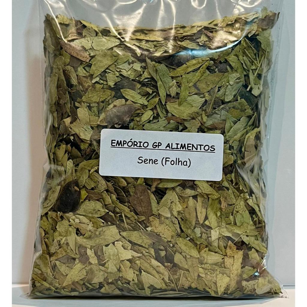 Sene (Folhas) - 500g em Oferta na Shopee