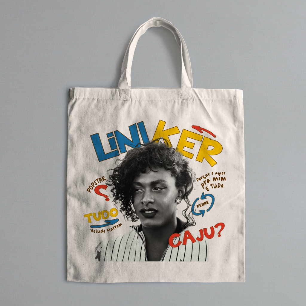 Bolsa Sacola Ecobag - Liniker Caju