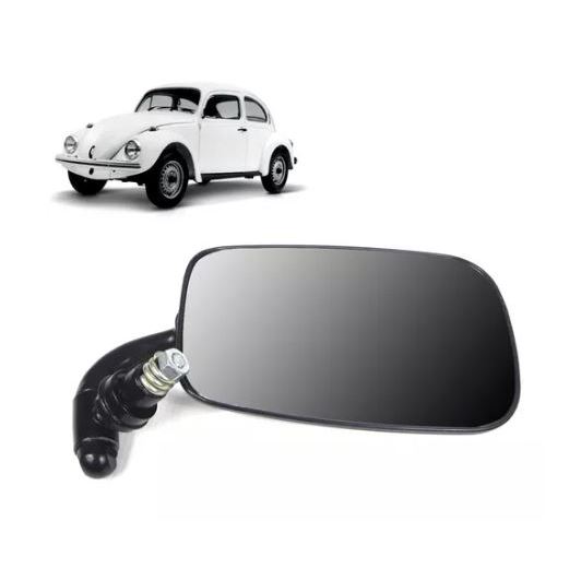 Espelho Retrovisor Externo Lado Direito Fixo Fusca Universal Mexicano Preto