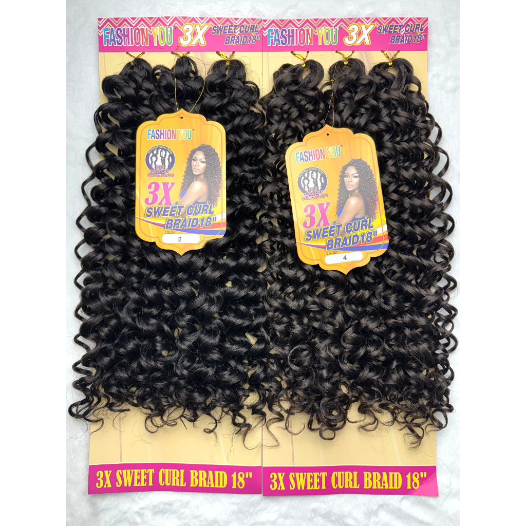 Cabelo Cacheado Crochet SHIRLEY CURL 18inch Cabelo 70cm 150g Braid Hair fia a fio Solto FASHION YOU