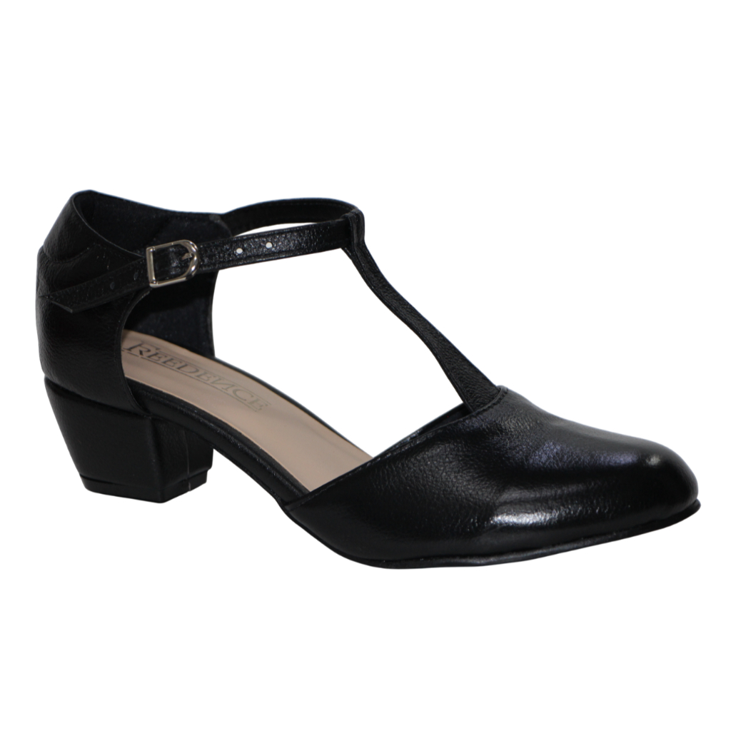 Sapato De Dança. Couro Legítimo. Salto 4cm Modelo Boneca X11 em Oferta na Shopee