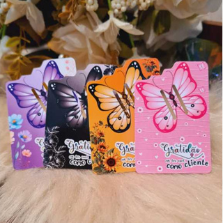 Tag Para Mini Presilhas De Cabelo - Coleção Borboleta em Oferta na Shopee