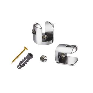 Kit Suporte fenda Para prateleira de metal com parafusos e buchas não enferruja em Oferta na Shopee