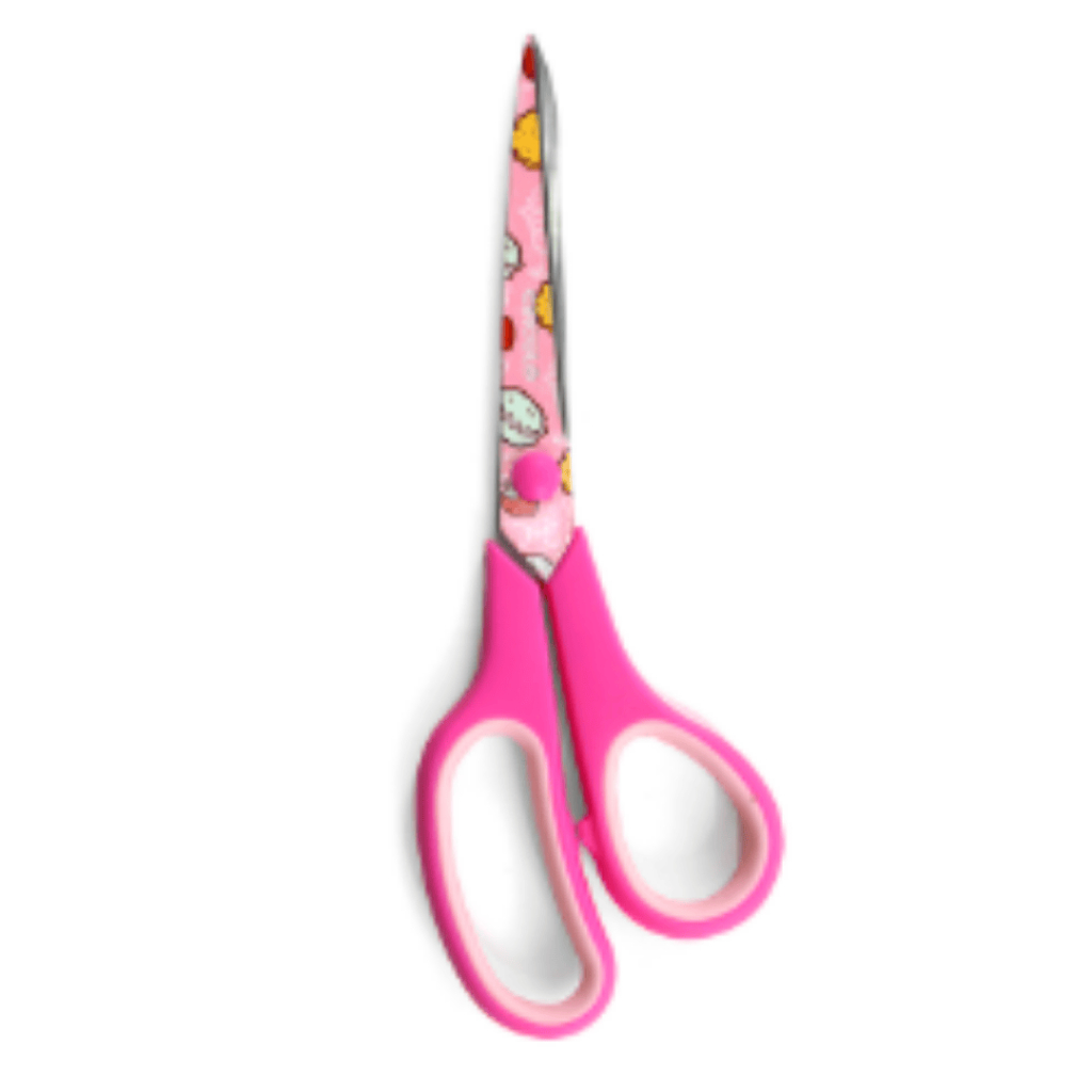 Tesoura Comfort Estampada Círculo 8,5 21,5cm