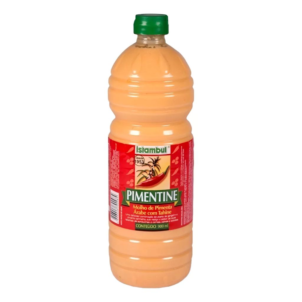 Molho De Pimenta Com Tahine Istambul 900ml em Oferta na Shopee