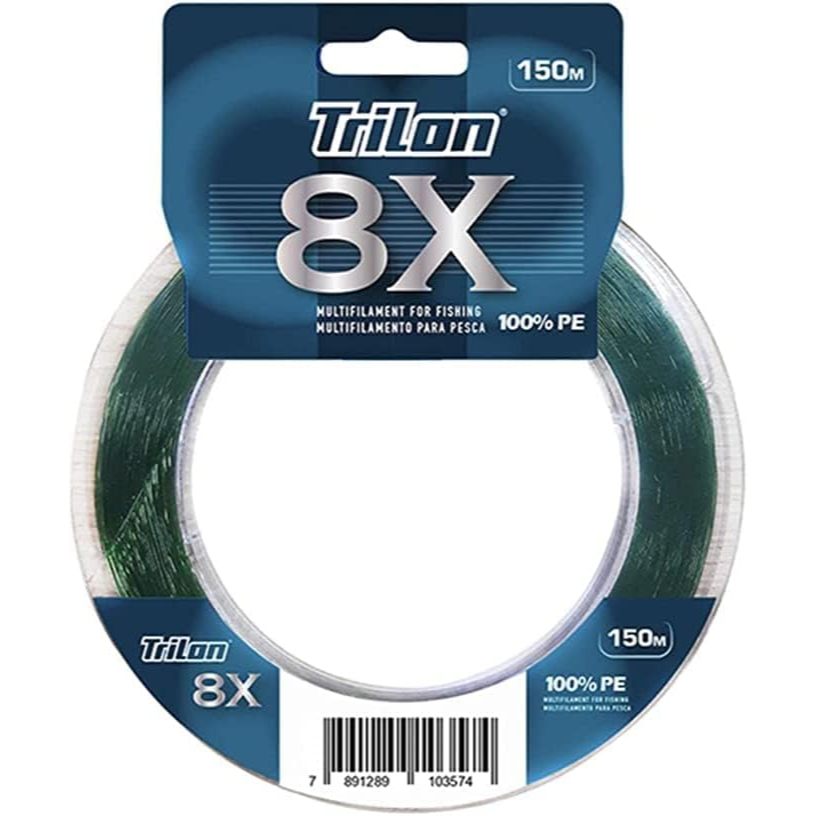 Linha Pesca Esportiva Multifilamento Trilon Premium 8x 150m