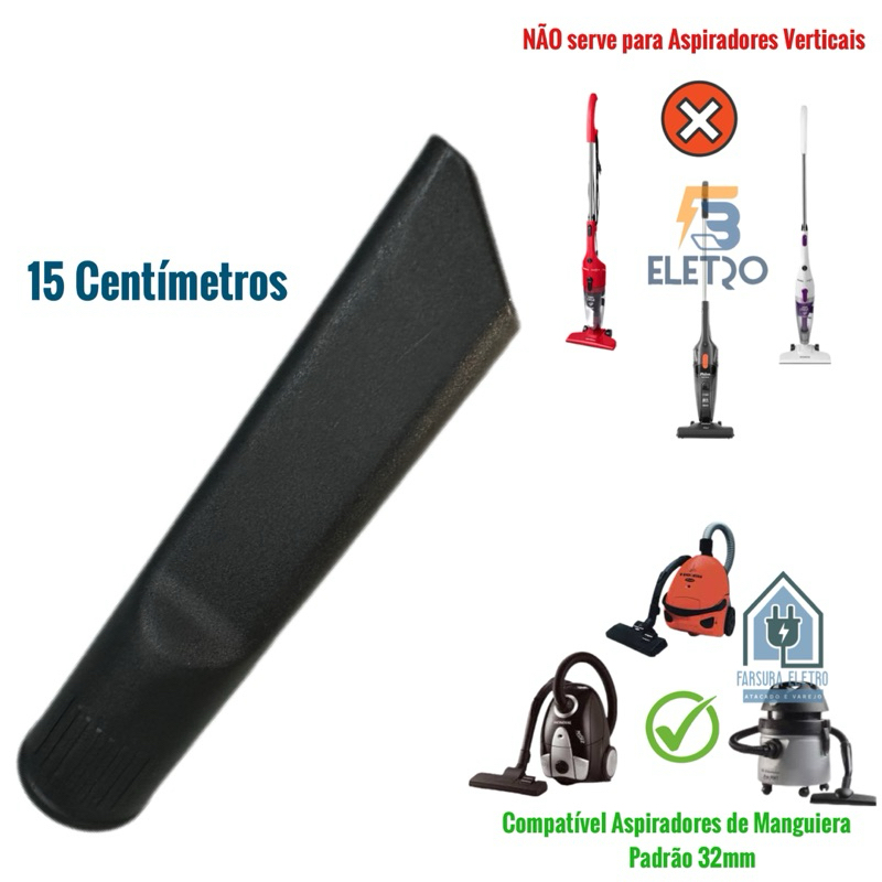 Bocais para Aspirador de Pó Mallory 32mm ( NÃO serve para Aspiradores Verticais …