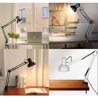 Luminária de Mesa Pixar GRANDE 90cm Articulada Regulável Abajur de Mesa Garra Com ou sem lampada 3 Petalas