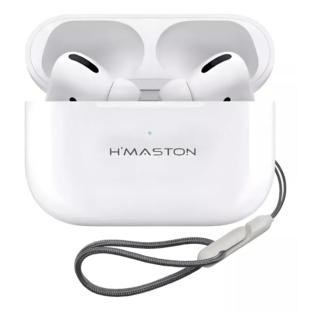 Fone de Ouvido Bluetooth Sem Fio Hmaston RS21 Potente Corrida Cor Branco Foninho Luz Verde Portátil em Oferta na Shopee