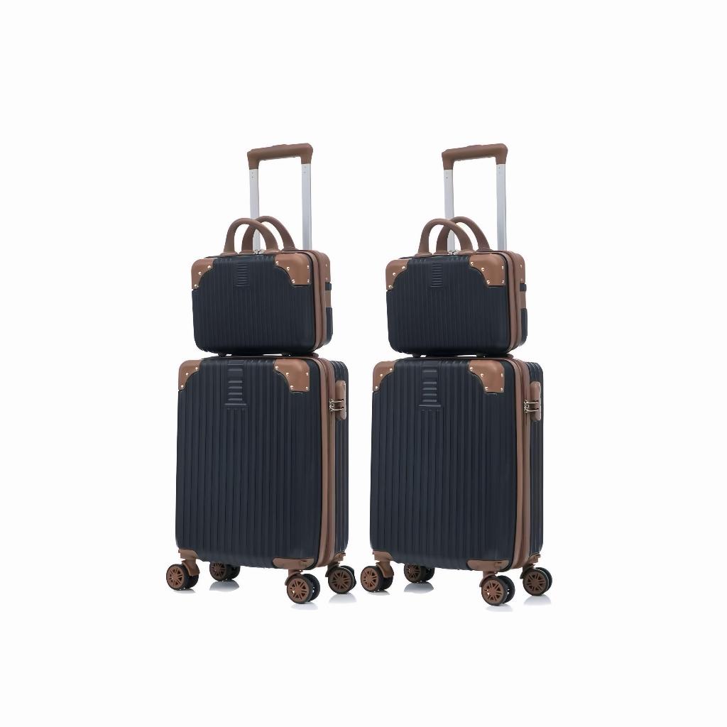 Kit Conjunto 2 Malas De Viagem + 2 Frasqueiras em Oferta na Shopee