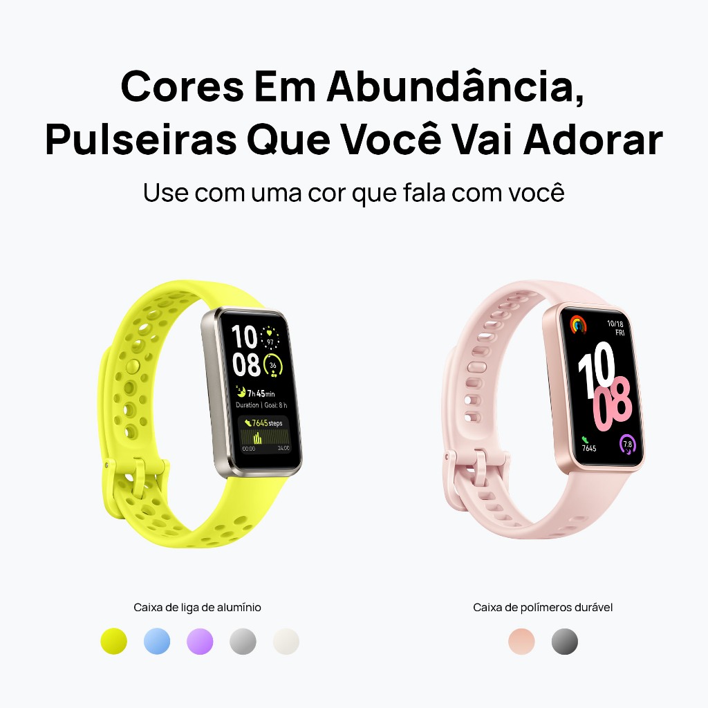 HUAWEI Band 10 | Relógio Smartchwatch | Análise do Sono em Nível Profissional - detalhe