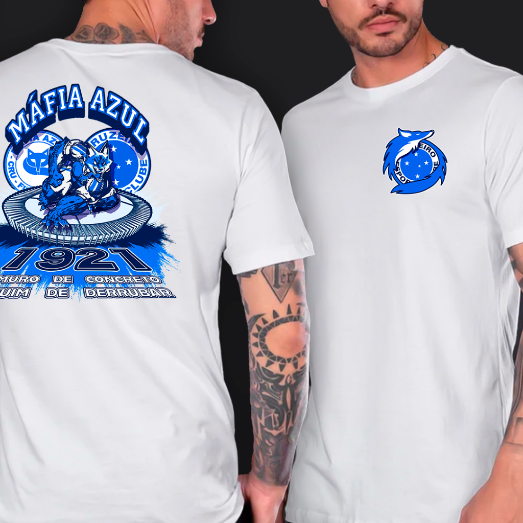 Camisa Camiseta Torcedor Cruzeiro Persinalizada  25