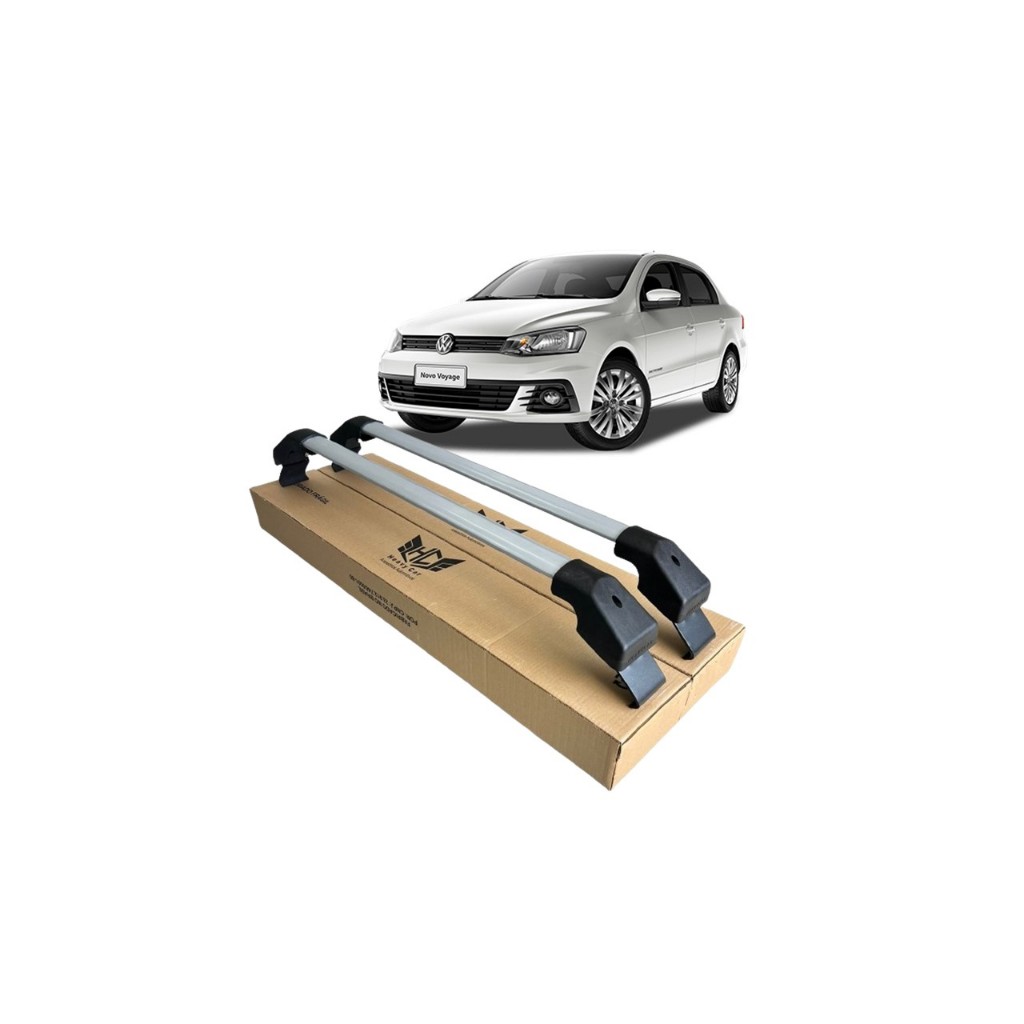 Rack Para Voyage 2010 Até 2023 Robust Bagageiro De Teto Com Fixação Na Coluna