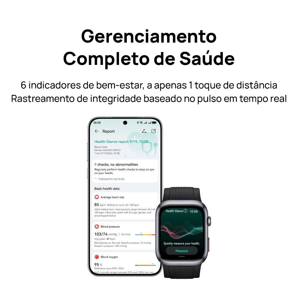 HUAWEI WATCH D2 | Smartwatch Relogio | Monitoramento da Pressão Arteria | Design Leve e Fino - detalhe