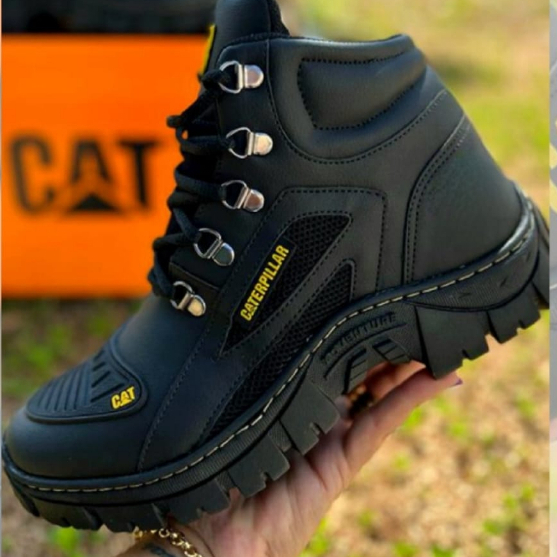 Bota Caterpillar Adventure Masculina Ref 04 em Lona Reforçada Promoção Envio Imediato