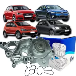 Bomba Água Indisa Vw Golf Fox Polo Saveiro T-cross Tiguan Up