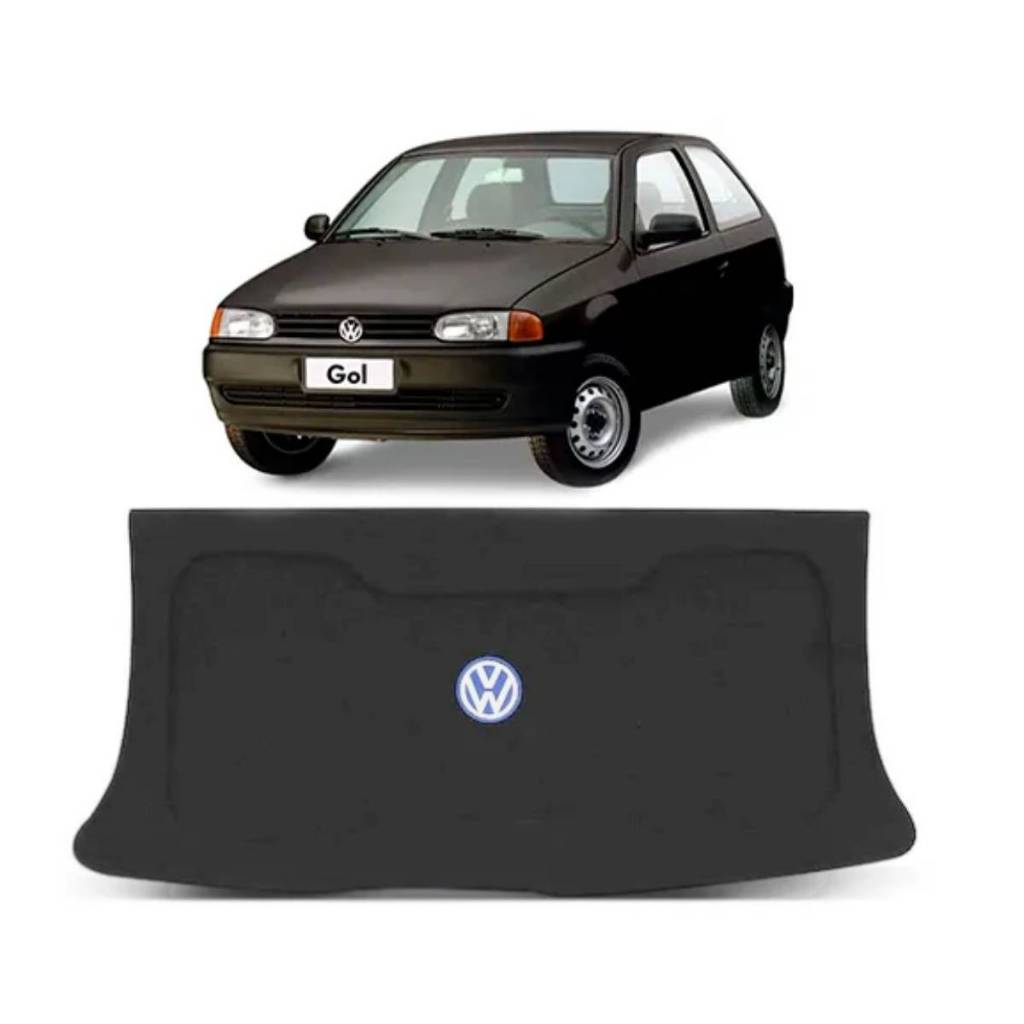 Tampão Porta Malas Volkswagen Gol G2 2/4 Portas 1996 a 2005 R-Acoustic Bagagito Carpete Grafite