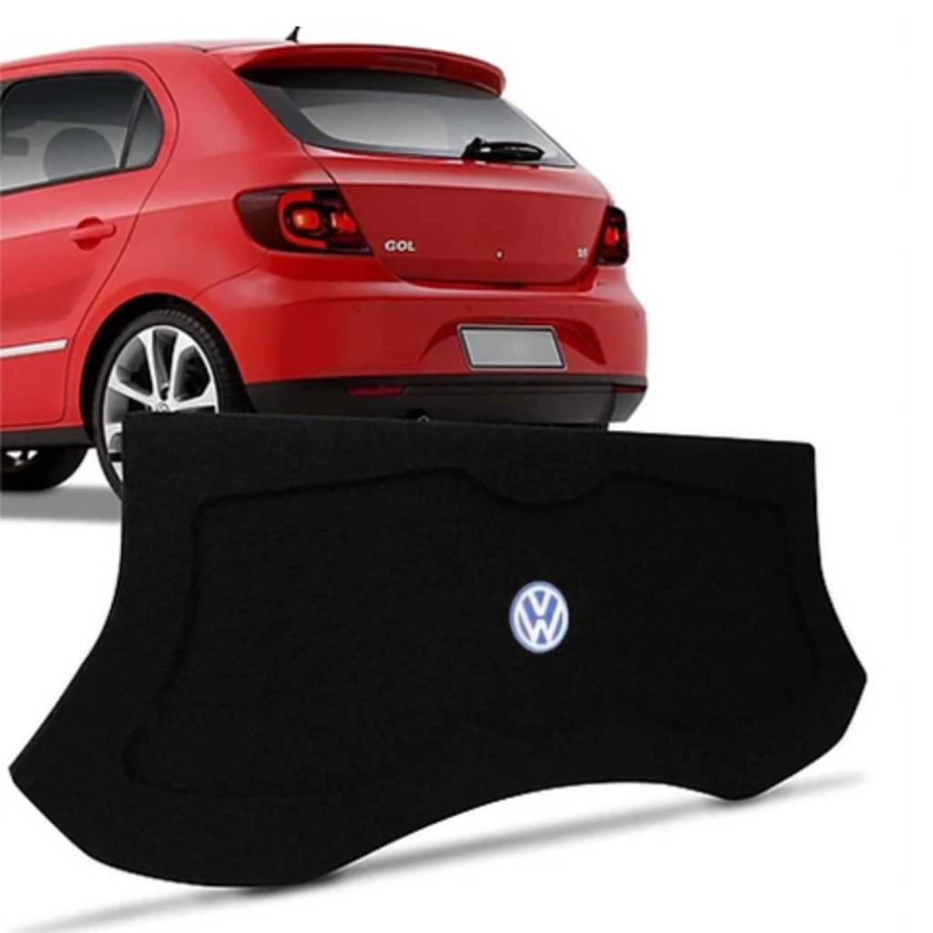 Tampão Porta Malas Volkswagen Gol G5 2009 a 2016 R-Acoustic Bagagito Carpete Preto em Oferta na Shopee