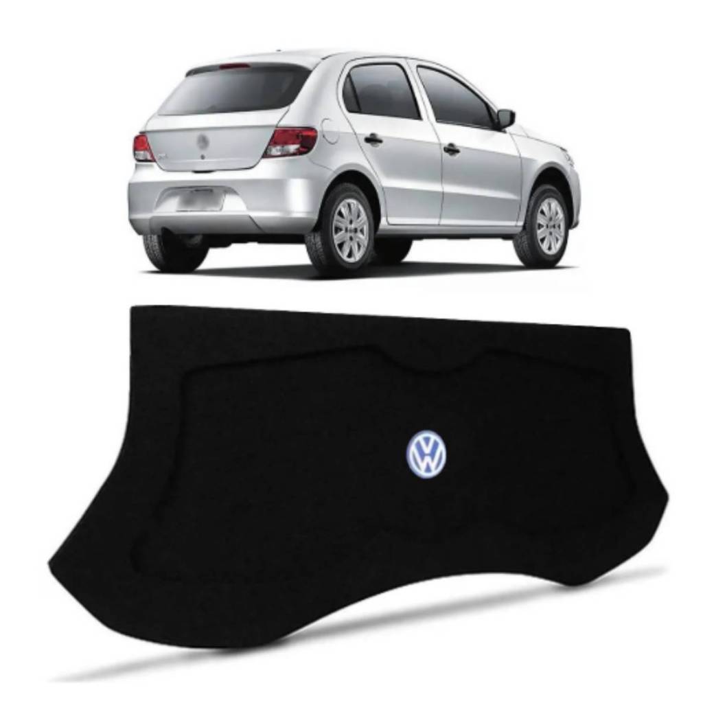 Tampão Porta Malas Volkswagen Gol G6 2009 a 2016 R-Acoustic Bagagito Carpete Preto em Oferta na Shopee