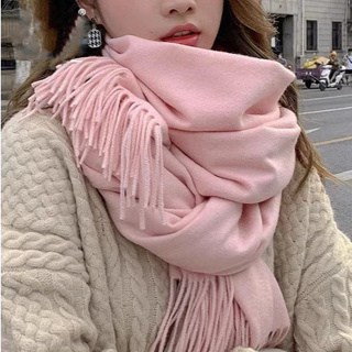 Cachecol  Feminino Lenço Pashmina Echarpe Masculino Unissex Para Frio Inverno em Oferta na Shopee