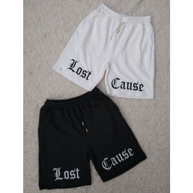 Short Masculino Moletom Lost Cause Moda Streetwear Academia Algodão