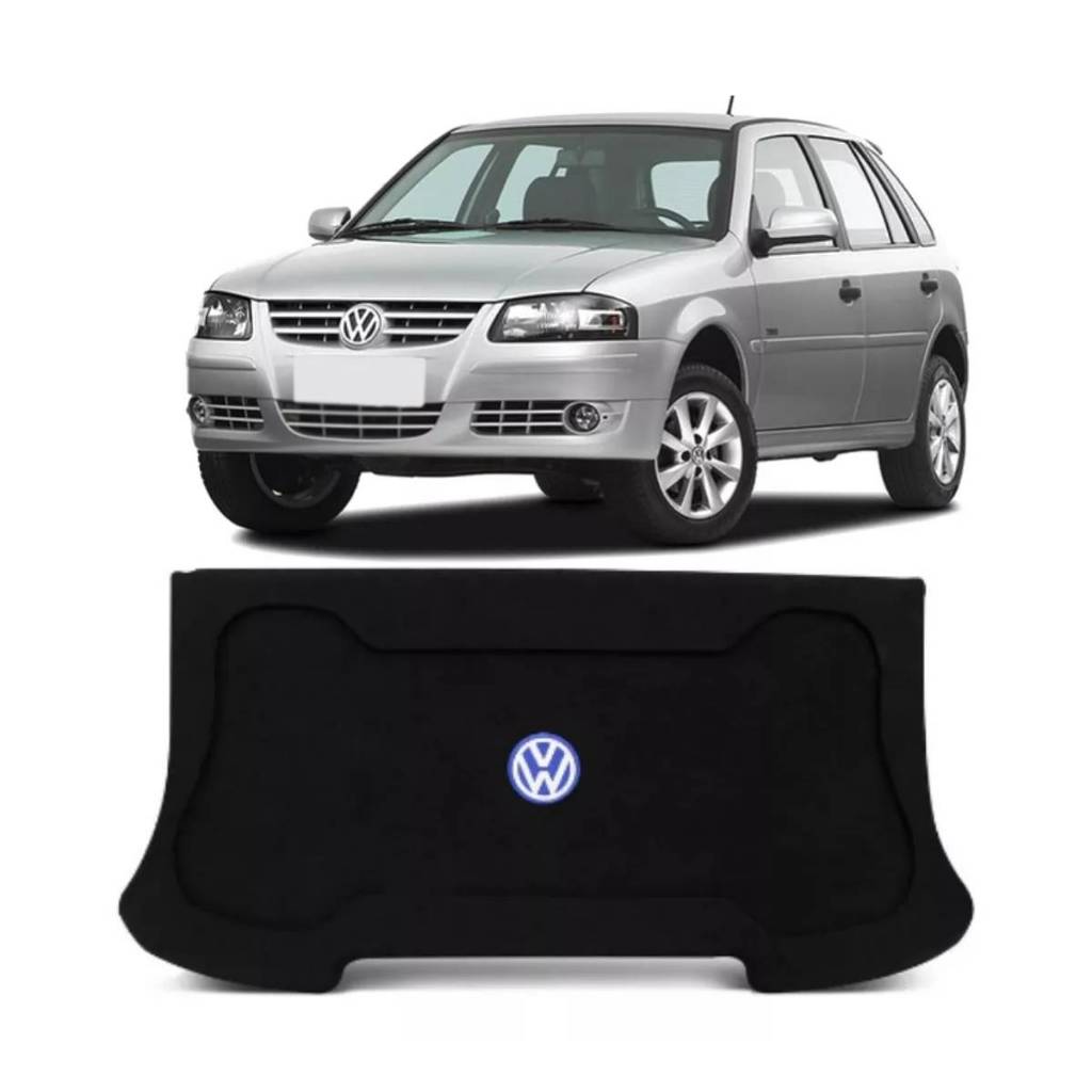 Tampão Porta Malas Volkswagen Gol G4 2006 a 2013 R-Acoustic Bagagito Carpete Preto em Oferta na Shopee