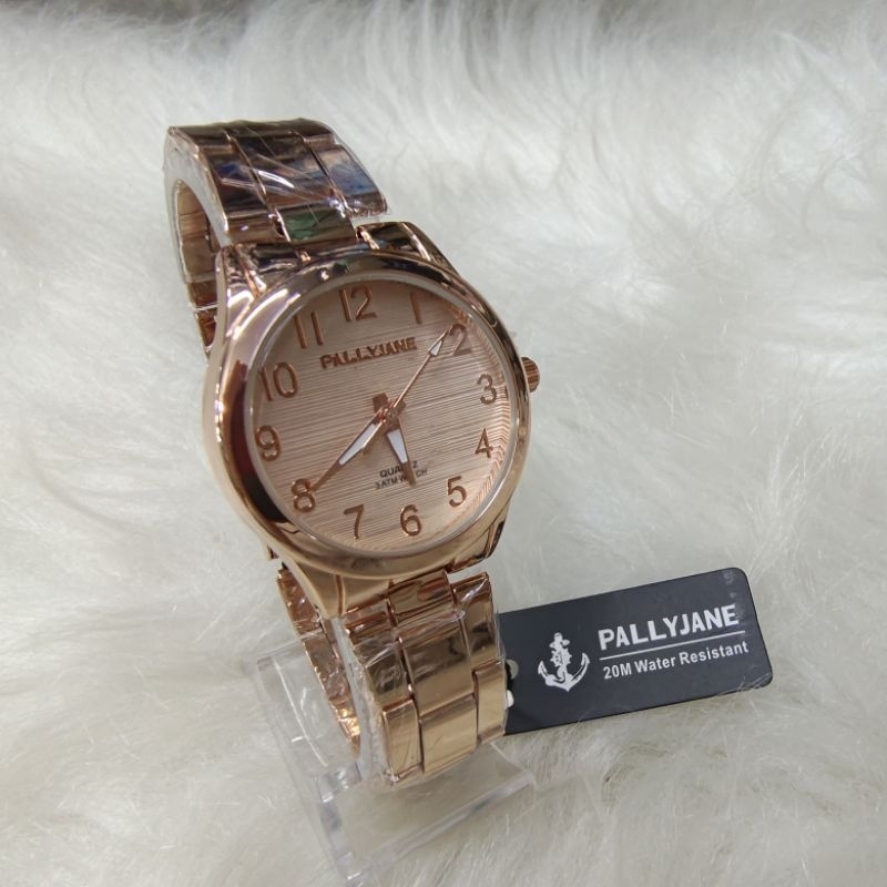 Relógio Feminino PALLYJANE  de luxo em aço inoxidável à prova d'água