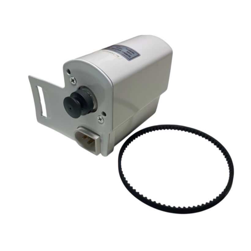 Motor para Máquina de Costura Doméstica + Correia do Motor 110v / Singer / Elgin / Vigorelli