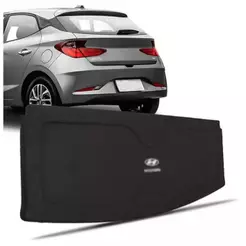 Tampão Porta Malas Hyundai HB20 2020 a 2024 R-Acoustic Bagagito Carpete Grafite