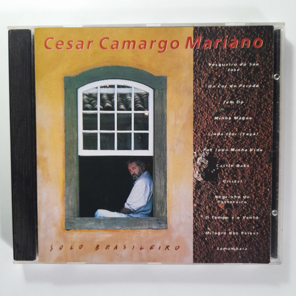 Cd Cesar Camargo Mariano, Solo Brasileiro. Seminovo. Mídia intacta.