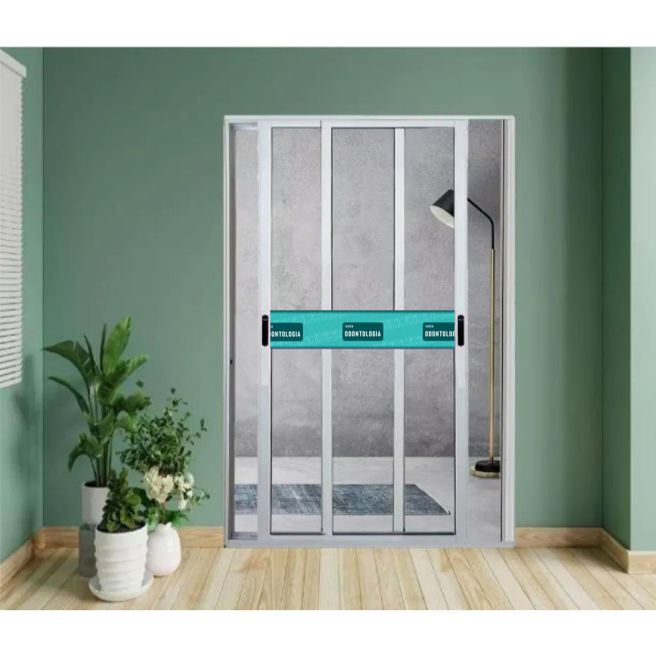 SALA DE ODONTOLOGIA FX0.130 - Faixa adesiva para decorar parede, porta, vidro, vitrine, dentista, odontologia