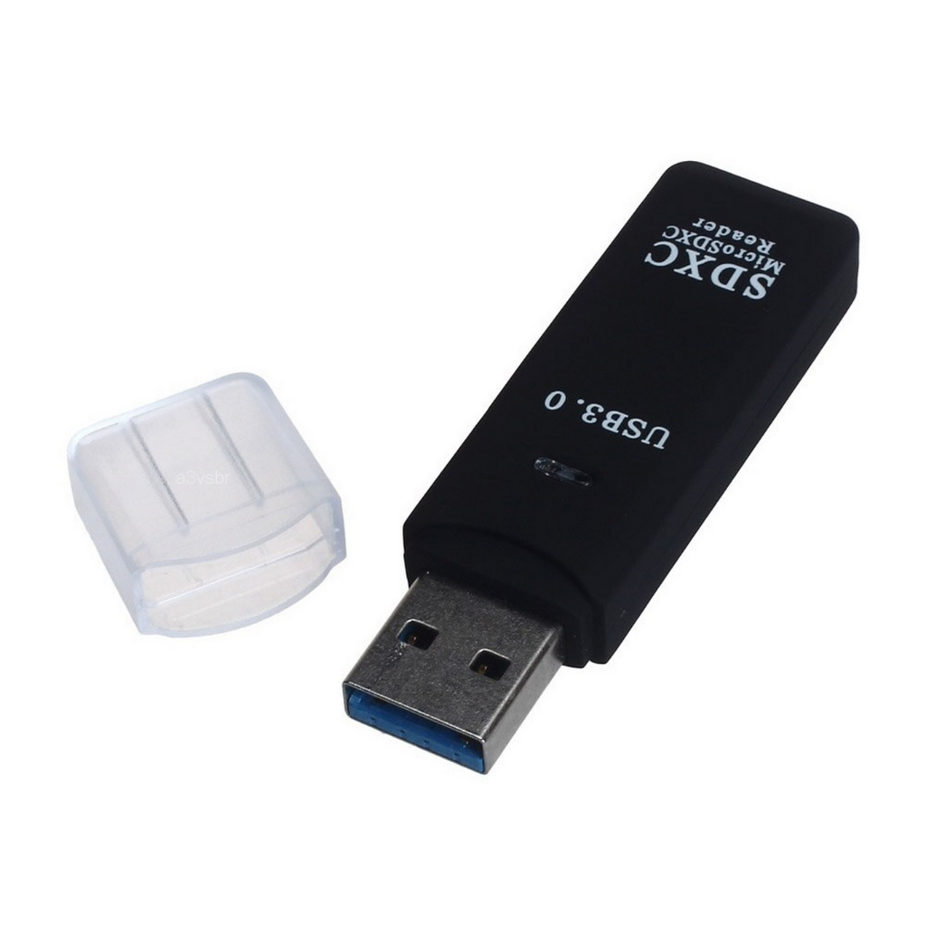 Leitor adaptador conector usb cartão memória micro tf sd tipo pendrive cabo plug tomada extensão