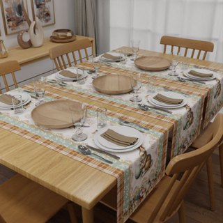Kit 03 Trilhos Caminho de Mesa para Decoração de Páscoa 1,40x0,40m - Mesa Posta em Oferta na Shopee